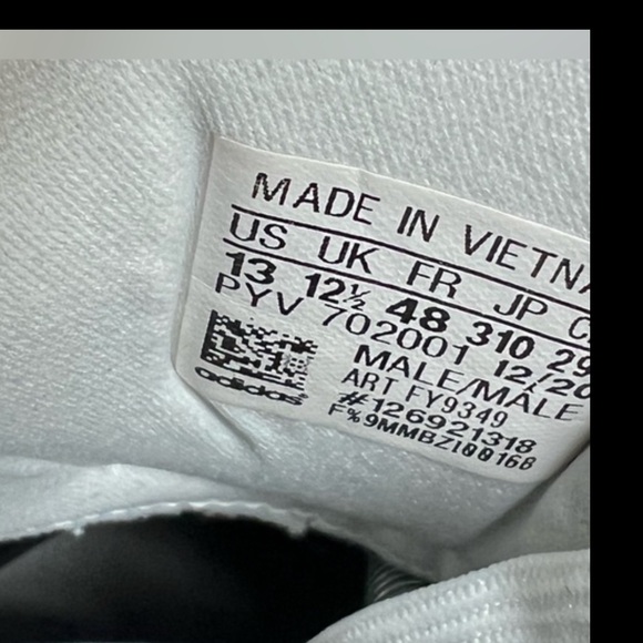 Adidas Ultraboost Running Shoes White Men’s Size 13 - Picture 7 of 8